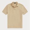 Beige Men’s Ralph Lauren Custom Slim Fit Mesh Polo Shirts Beige Men’s Ralph Lauren Custom Slim Fit Mesh Polo Shirts