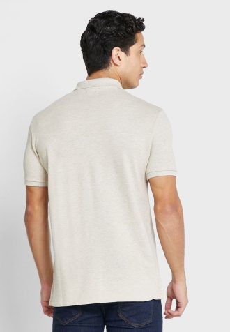 Beige Men’s Ralph Lauren Essential Polo Shirts