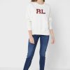 Beige Women’s Ralph Lauren Graphic Knitted Sweatshirts Beige Women’s Ralph Lauren Graphic Knitted Sweatshirts
