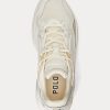 Beige Women’s Ralph Lauren Logo Tech Sneakers