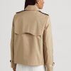 Beige Women’s Ralph Lauren Short Double-Breasted Coats Beige Women’s Ralph Lauren Short Double-Breasted Coats