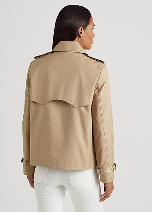 Beige Women’s Ralph Lauren Short Double-Breasted Coats Beige Women’s Ralph Lauren Short Double-Breasted Coats