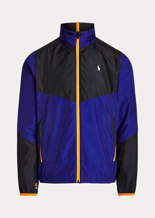 Black / Blue Men’s Ralph Lauren Water-Repellent Ripstop Jackets Black / Blue Men’s Ralph Lauren Water-Repellent Ripstop Jackets