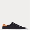 Black / Brown Men’s Ralph Lauren Jermain Pique Sneakers