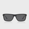 Black Men’s Ralph Lauren 0PH4153 Square Sunglasses