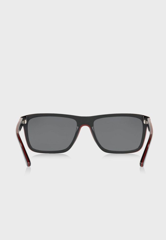 Black Men’s Ralph Lauren 0PH4153 Square Sunglasses