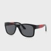 Black Men’s Ralph Lauren 0PH4162 Square Sunglasses