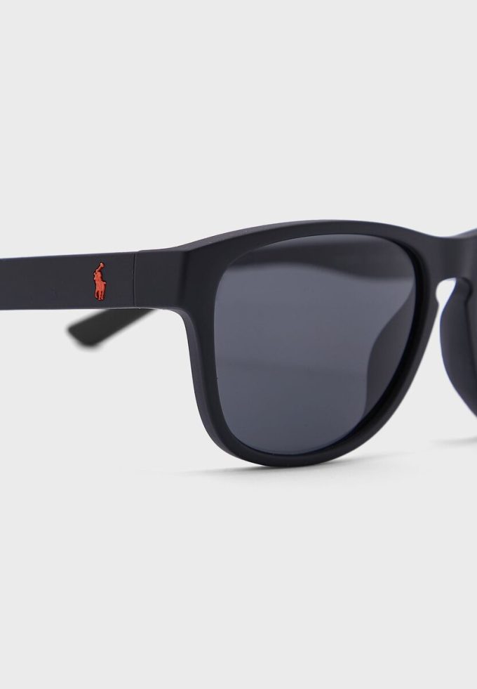 Black Men’s Ralph Lauren 0Ph4180U Square Sunglasses