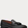 Black Men’s Ralph Lauren Booth Calfskin Loafers