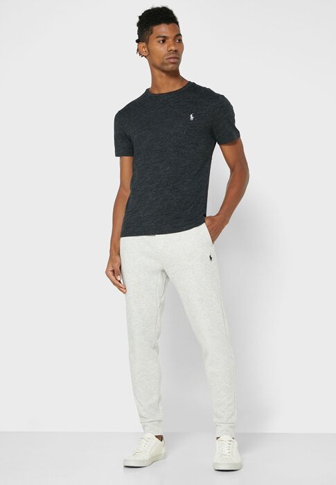 Black Men’s Ralph Lauren Chest Logo Crew Neck T Shirts Black Men’s Ralph Lauren Chest Logo Crew Neck T Shirts