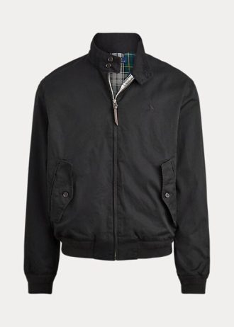 Black Men’s Ralph Lauren Cotton Twill Jackets