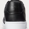 Black Men’s Ralph Lauren Court Sneakers