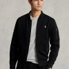 Black Men’s Ralph Lauren Double-Knit Bomber Jackets Black Men’s Ralph Lauren Double-Knit Bomber Jackets