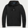 Black Men’s Ralph Lauren Double-knit Hoodie Black Men’s Ralph Lauren Double-knit Hoodie