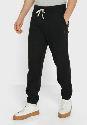 Black Men’s Ralph Lauren Drawstring Sweatpants