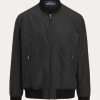 Black Men’s Ralph Lauren Drayton Cotton-Blend Bomber Jackets
