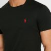 Black Men’s Ralph Lauren Embroidered Logo Crew Neck T Shirts