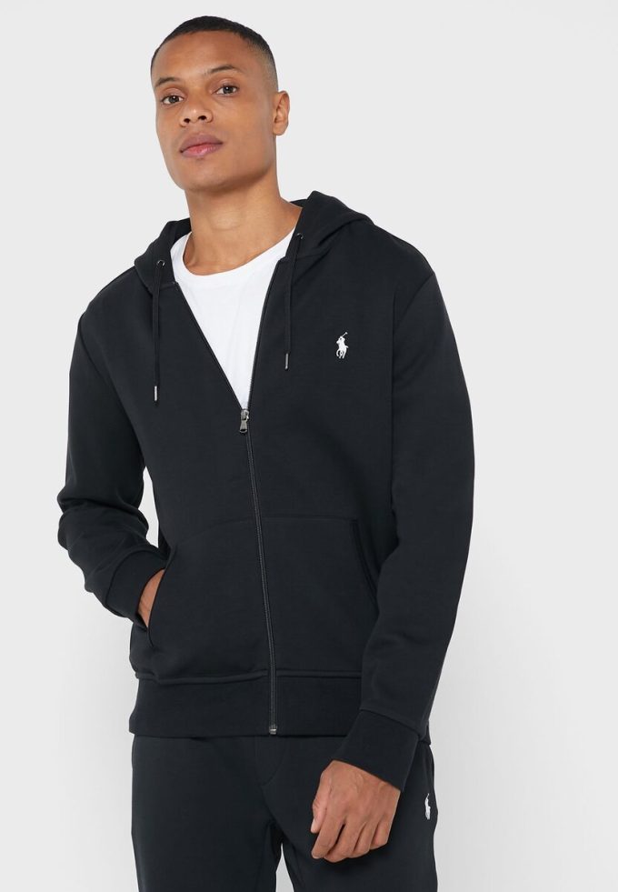 Black Men’s Ralph Lauren Essential Hoodie Black Men’s Ralph Lauren Essential Hoodie