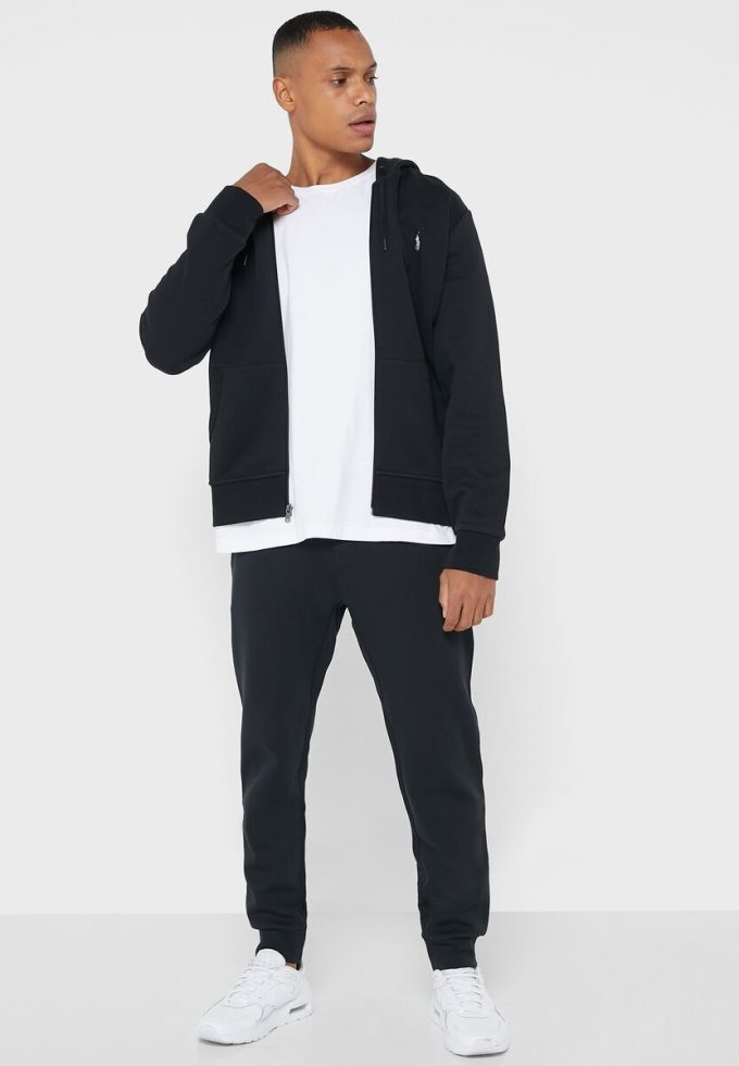 Black Men’s Ralph Lauren Essential Hoodie Black Men’s Ralph Lauren Essential Hoodie