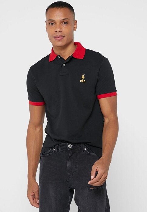 Black Men’s Ralph Lauren Essential T Shirts Black Men’s Ralph Lauren Essential T Shirts