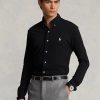 Black Men’s Ralph Lauren Featherweight Mesh   Shirts
