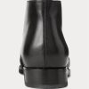 Black Men’s Ralph Lauren Frasco Calfskin Chelsea Boots
