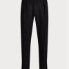 Black Men’s Ralph Lauren Gregory Handmade Barathea Tuxedo  Pants