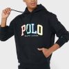 Black Men’s Ralph Lauren Logo Hoodie Black Men’s Ralph Lauren Logo Hoodie