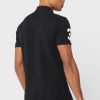 Black Men’s Ralph Lauren Logo Polo Shirts
