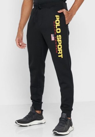 Black Men’s Ralph Lauren Logo Sweatpants