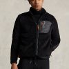 Black Men’s Ralph Lauren Pile Fleece Jackets Black Men’s Ralph Lauren Pile Fleece Jackets