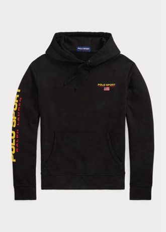 Black Men’s Ralph Lauren Polo Sport Fleece Hoodie