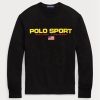Black Men’s Ralph Lauren Polo Sport Fleece Sweatshirt Black Men’s Ralph Lauren Polo Sport Fleece Sweatshirt