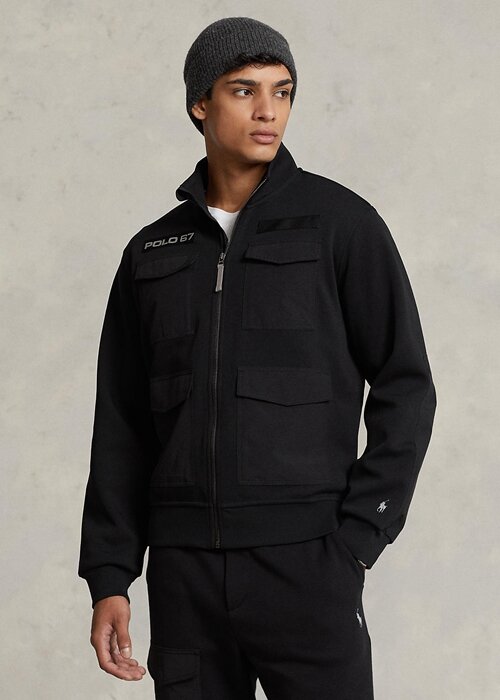 Black Men’s Ralph Lauren Water-Repellent Hybrid Jackets Black Men’s Ralph Lauren Water-Repellent Hybrid Jackets