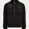 Black Men’s Ralph Lauren Water-Repellent Hybrid Jackets Black Men’s Ralph Lauren Water-Repellent Hybrid Jackets