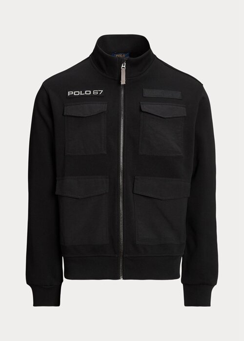 Black Men’s Ralph Lauren Water-Repellent Hybrid Jackets Black Men’s Ralph Lauren Water-Repellent Hybrid Jackets