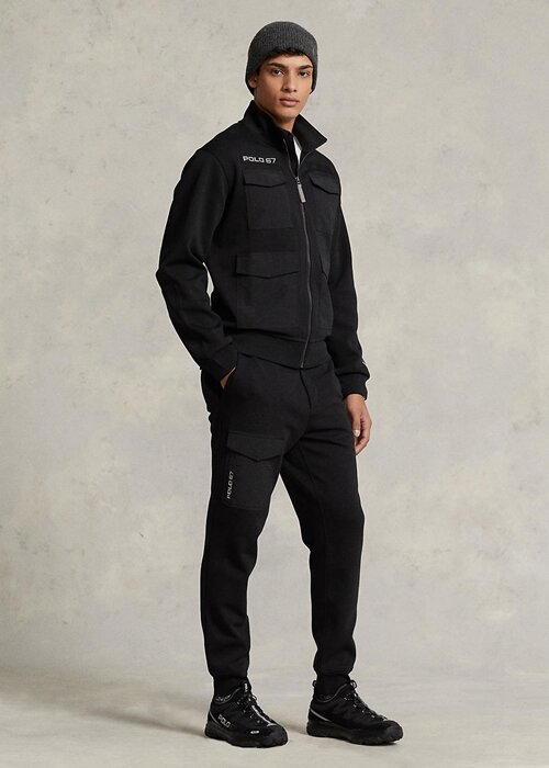 Black Men’s Ralph Lauren Water-Repellent Hybrid Jackets Black Men’s Ralph Lauren Water-Repellent Hybrid Jackets