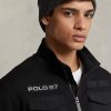 Black Men’s Ralph Lauren Water-Repellent Hybrid Jackets Black Men’s Ralph Lauren Water-Repellent Hybrid Jackets