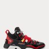Black / Red Men’s Ralph Lauren PS100 High-Top Sneakers