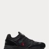 Black / Red Men’s Ralph Lauren Trackster 200 Sneakers