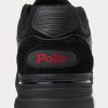 Black / Red Men’s Ralph Lauren Trackster 200 Sneakers
