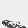 Black / White Men’s Ralph Lauren Bolt Logo Flip Flops Black / White Men’s Ralph Lauren Bolt Logo Flip Flops