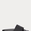 Black / White Men’s Ralph Lauren Logo Slippers