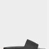 Black / White Men’s Ralph Lauren Signature Pony Slippers