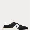 Black / White Men’s Ralph Lauren Train 89 Suede & Oxford Sneakers Black / White Men’s Ralph Lauren Train 89 Suede & Oxford Sneakers