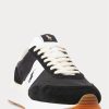Black / White Men’s Ralph Lauren Train 89 Suede & Oxford Sneakers Black / White Men’s Ralph Lauren Train 89 Suede & Oxford Sneakers