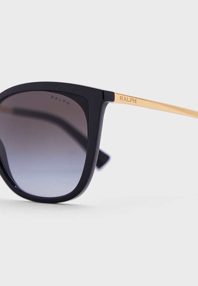 Black Women’s Ralph Lauren 0Ra5280 Wayfarers Sunglasses