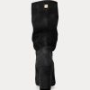 Black Women’s Ralph Lauren Artizan Suede Boots Black Women’s Ralph Lauren Artizan Suede Boots