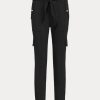 Black Women’s Ralph Lauren Belted Ponte Cargo Pants Black Women’s Ralph Lauren Belted Ponte Cargo Pants