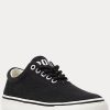 Black Women’s Ralph Lauren Bryn Canvas Sneakers Black Women’s Ralph Lauren Bryn Canvas Sneakers